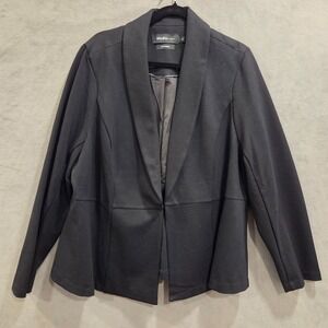Studio By Torrid Blazer Jacket Women's Size 3X Stretch Career Workwear Comfort